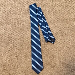 Brooks Brothers Navy and Light Blue Kids Tie